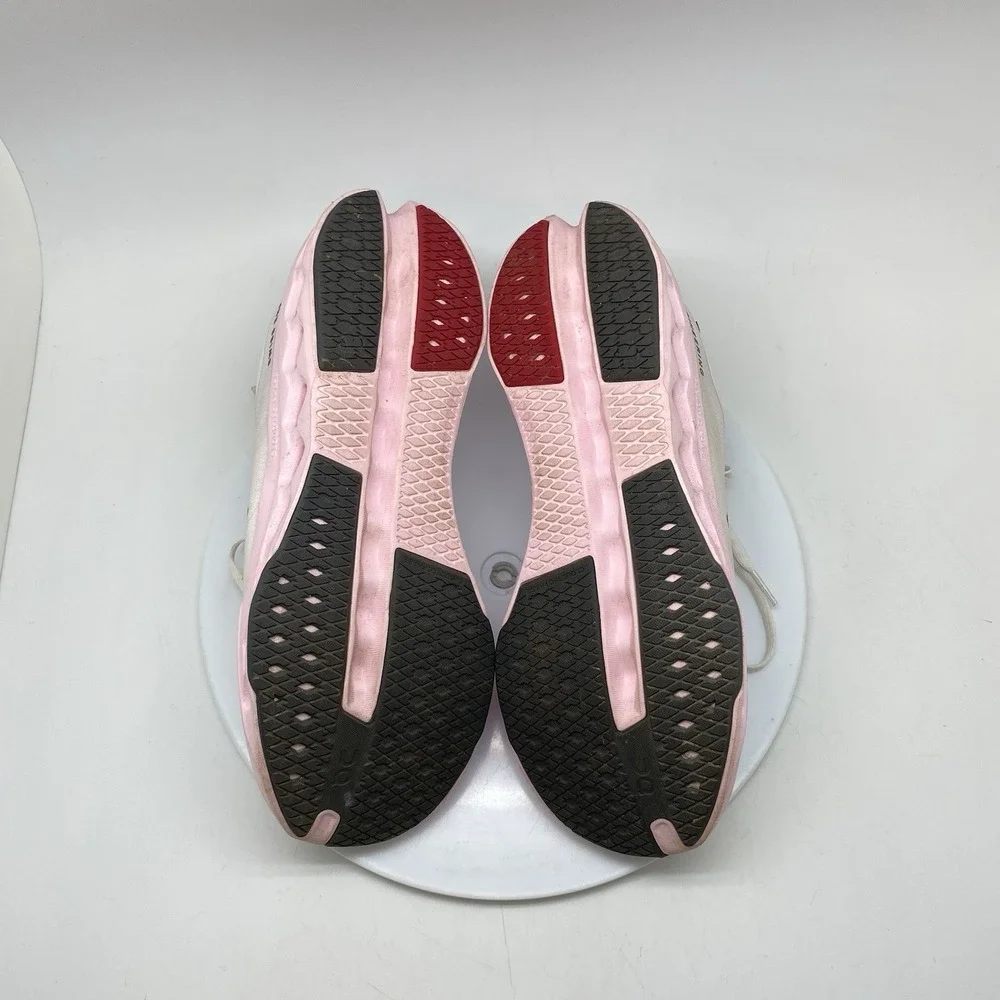 On Cloudsurfer Next Sneakers Womens 9.5 3WE30054722 White Pink Running Gym Shoes